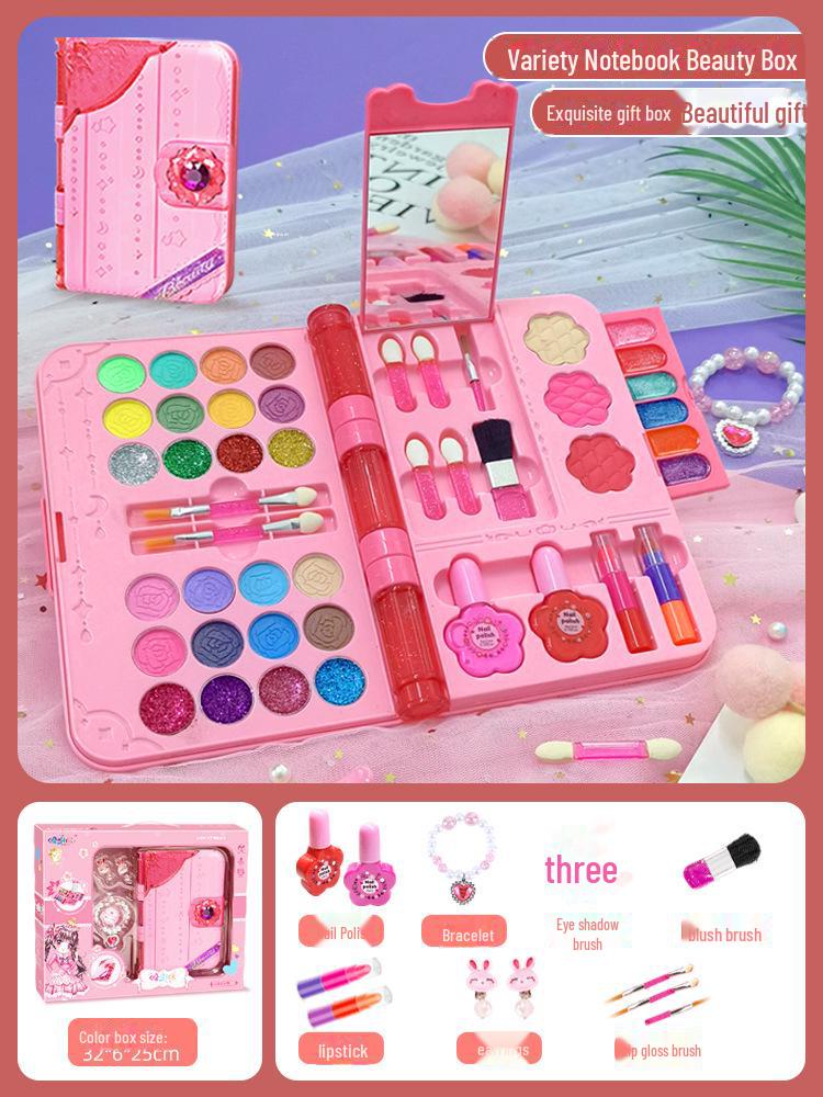 

«Коробка с косметикой принцессы»: Детский набор косметики для ролевых игр для девочек – идеальный подарок для переодевания