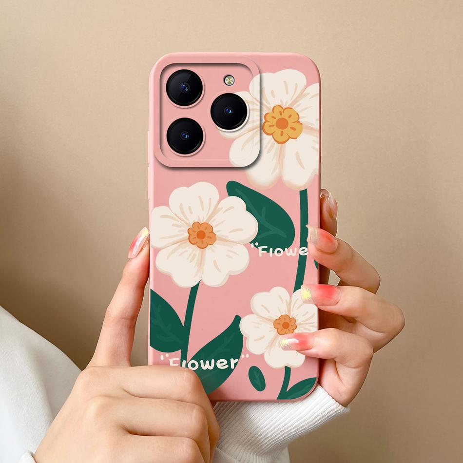 Süßigkeiten-Hülle Für Realme C61 C63 Lustige Astronauten-Flüssigsilikon-Handyhüllen Für Oppo Realme C 63 C 61 Kameraschutz-Rückseite