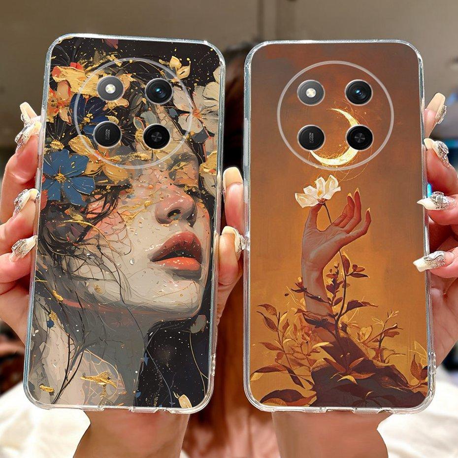 New Fashion Painting Case For Honor X9C / Honor X9C Smart Soft Silicone TPU Phone Cases For HonorX9c X 9C Smart 5G Bumpers
