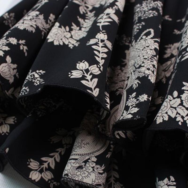 Skirt for Women Casual Versatile Elastic High Waist Long Loose Trousers Plus Size Double Layer Stretchy Slim Floral Skirt
