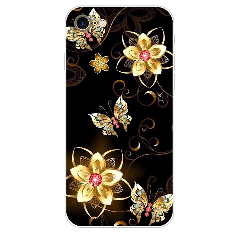 For Apple iPhone SE Case Silicone 2016 Soft Back Cover Phone Case For iPhone SE 2020 Silicon Case For iPhone SE 2 Cover Fundas