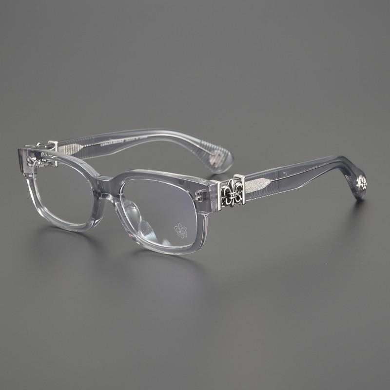 Unisex Square Large Frame Eyeglasses Myopia Blue Light Blocking