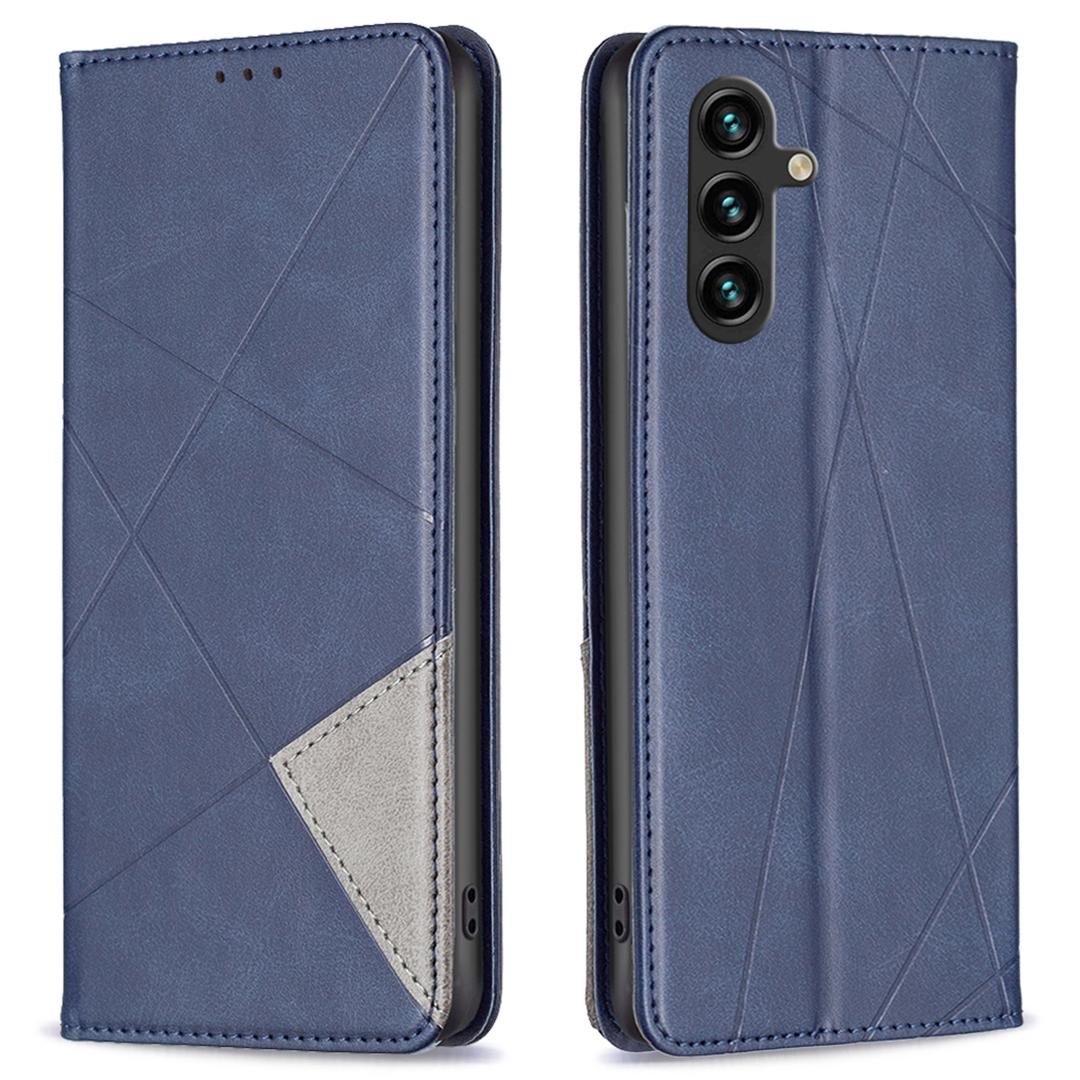 

Phone Cover for Samsung Galaxy A05s 4G Case Imprinted Leather Phone Shell Blue