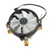 Dissipador de Calor para Cooler de CPU Silencioso de Alta Velocidade 3 Fios Alumínio Ventoinha de Refrigeração a Ar para Computador Desktop Down