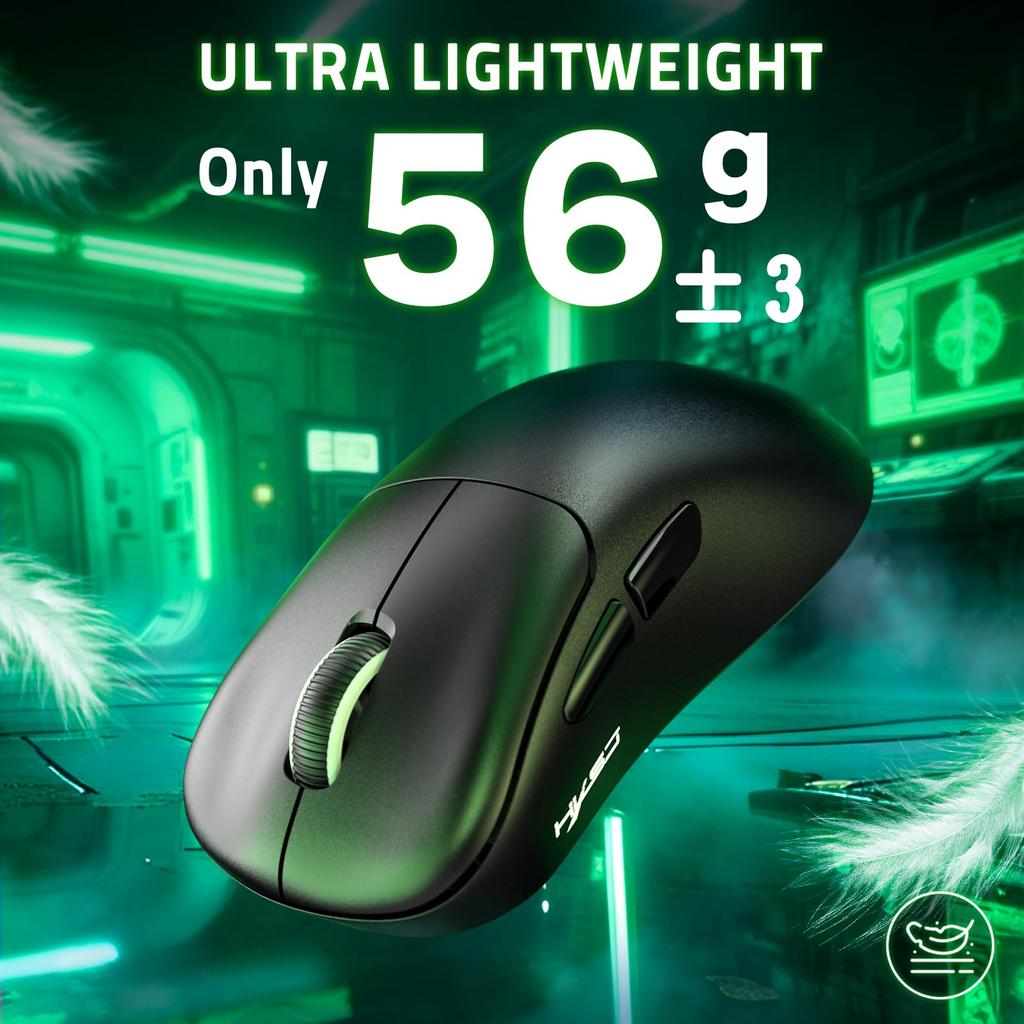 ZIYOULANG T700 Wireless Gaming Mouse with 3 and 10000 S203 Wired Ergonomic 500mAh Durable HUANO High Ideal for Office Work and FPS Perfect for