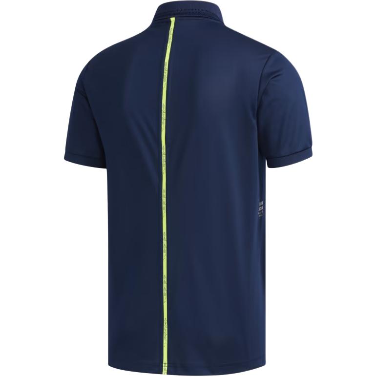 adidas originals stand collar t shirt navy