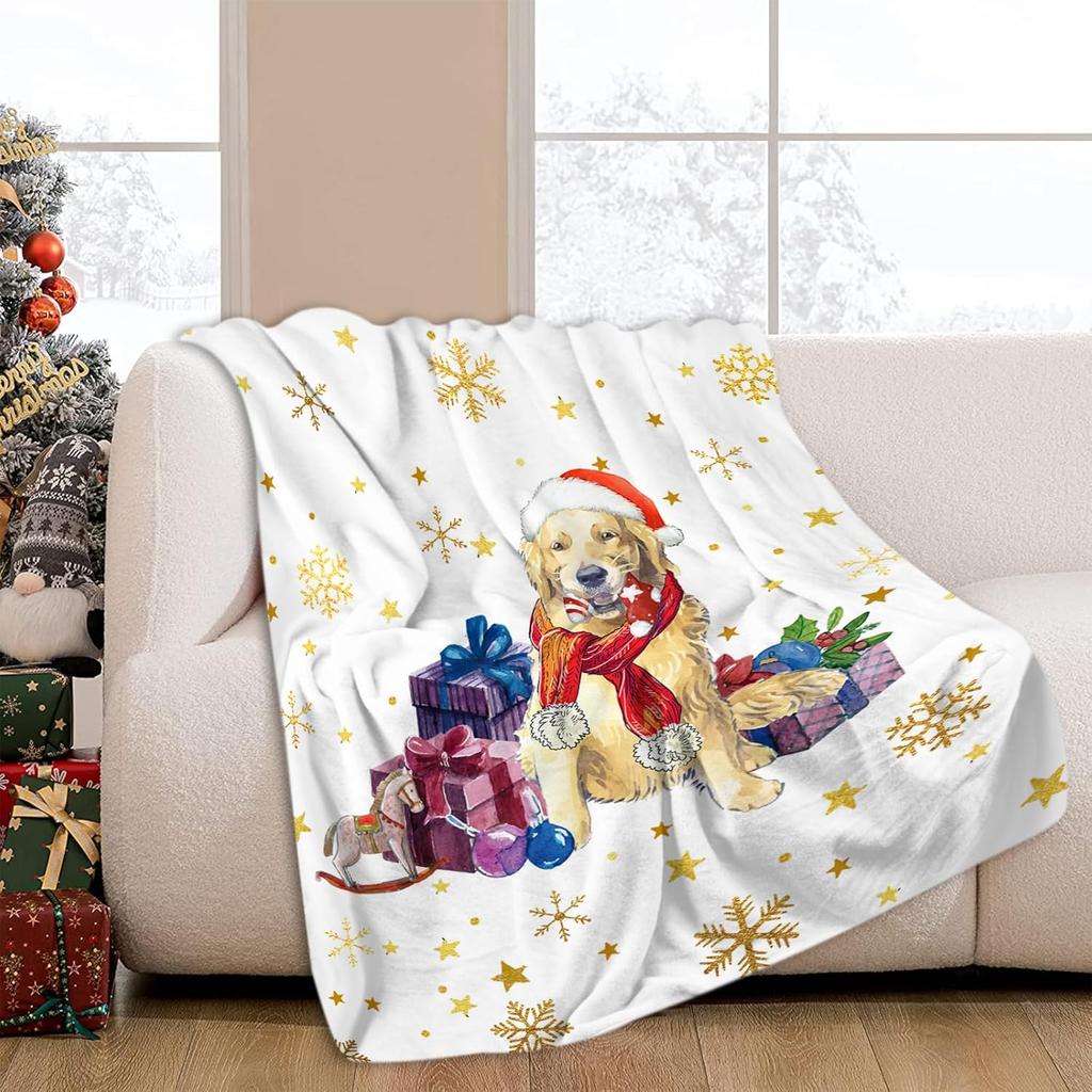 GUOYU Blanket Flannel Bed Blanket Cartoon Sleepy Gnome Purple CozySoft Plush Blankets for Bed Couch Living Room Sofa Chair 60x80 Inch
