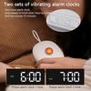 Vibrating Alert Digital Alarm Clock, Portable Travel Alarm Clock for Heavy Sleepers Vibrating Alarm Clock, Bed Shaker Alarm Clock Under Pillow