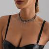 Cross Pendant Necklace For Women Light Luxury Tassels Clavicle Chain Cool Choker Exquisite Fashion Necklace Jewelry Gifts