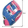 Sakurai FALCON Baseball for Youth Fits Size for Early Elementary School Blue x Pink Glove, All-Around, Softballs, 120-130cm, Students, FG-1202,