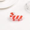 Strong Grip Hair Claw Christmas Themed Hair Clip Christmas Tree Gingerbread Man Snowflake Pattern