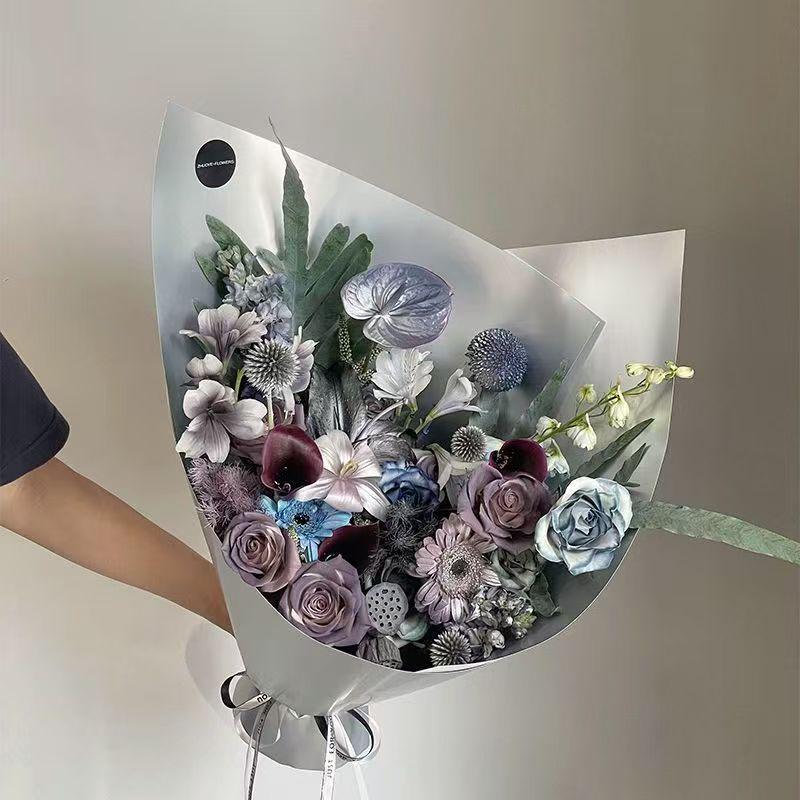 Thick Waterproof Double-Sided Laminated Bouquet Wrapping Paper