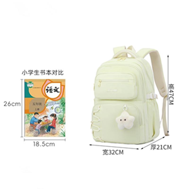 2026 New student Backpack For High School And Primary School Student Versatile Backpack Schoolbag with doll waterproof bookbags