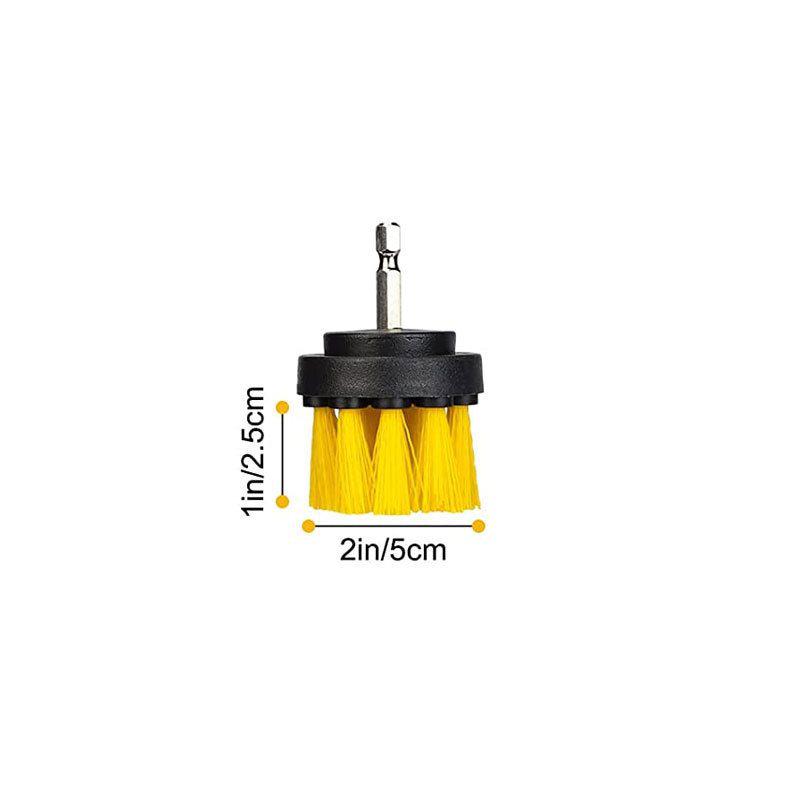 Electric Drill Multi-Cleaning Brush Head for Household, Kitchen, Bathroom, Car, and Carpet with Long Handle