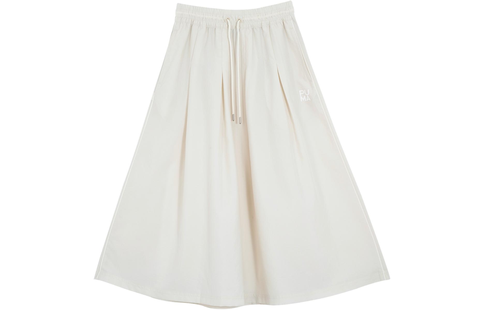 PUMA Casual Long Skirt Women s Snow 626039-87 L