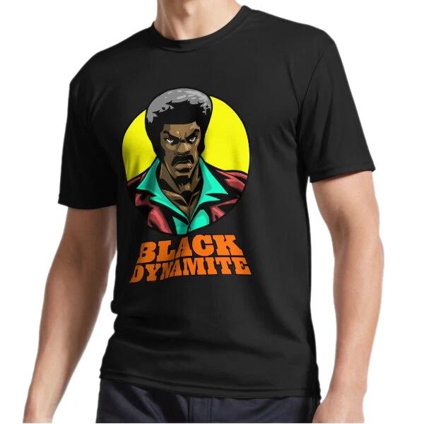 

New Black Dynamite Smiling Active Logo T-Shirt Funny Size S to 5XL S