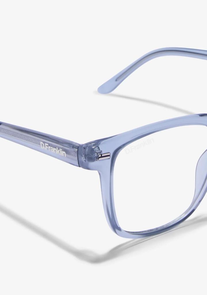 Sunglasses Ultra Light SQ Low Full Photochromic Polarized UV Protection D.Franklin Blue/Blue