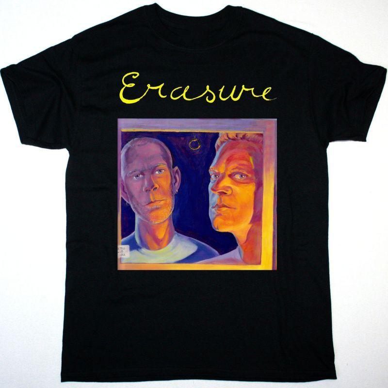 Erasure Band Members Black Color Full Size Shirt Gift For Fan PP1263 XXL