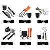 24" 33-Tooth Portable Hand Pull Chainsaw for Outdoor Camping and Survival