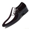 2026 Large Size Fashiable Men's Office Business Formal Shoes Low Cut Daily Comfortable Pointed Shiny Men's Wedding Shoes