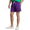 Pantaloni scurți de baie Polo Ralph Lauren Culoare solidă cu poneu brodat, cu picior drept, Bărbați, îmbrăcăminte de baie, Violet 710905989-017