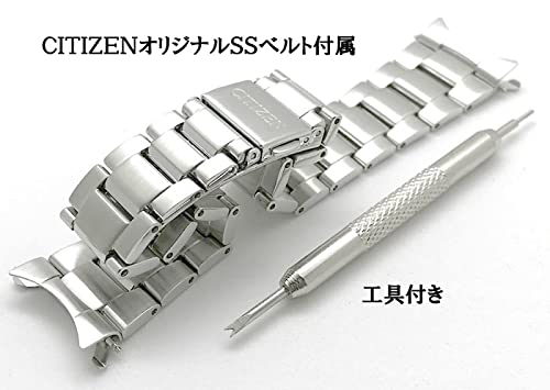 Citizen Eco-Drive Slim Thin Watch BJ6480-51L LBR Light-Powered Genuine Leather Belt Spare Included Domestic Model