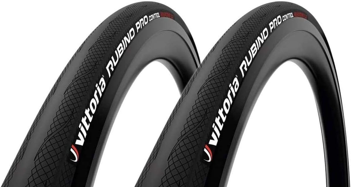 

Комплект из 2 шин Vittoria RUBINO PRO Rubino Pro Control Clincher 700c Control Vittoria Clincher Tire Full G2.0 (700×23с, Черный) [Элемент]