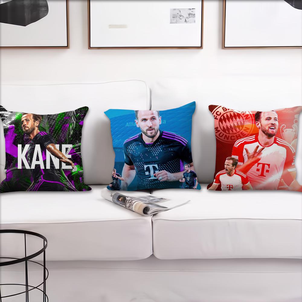 Football H-Harry K-Kane Pillow Case Living Room Home Sofa Office Shop Cover Printing Comfort Decoration Nordic Simplicity