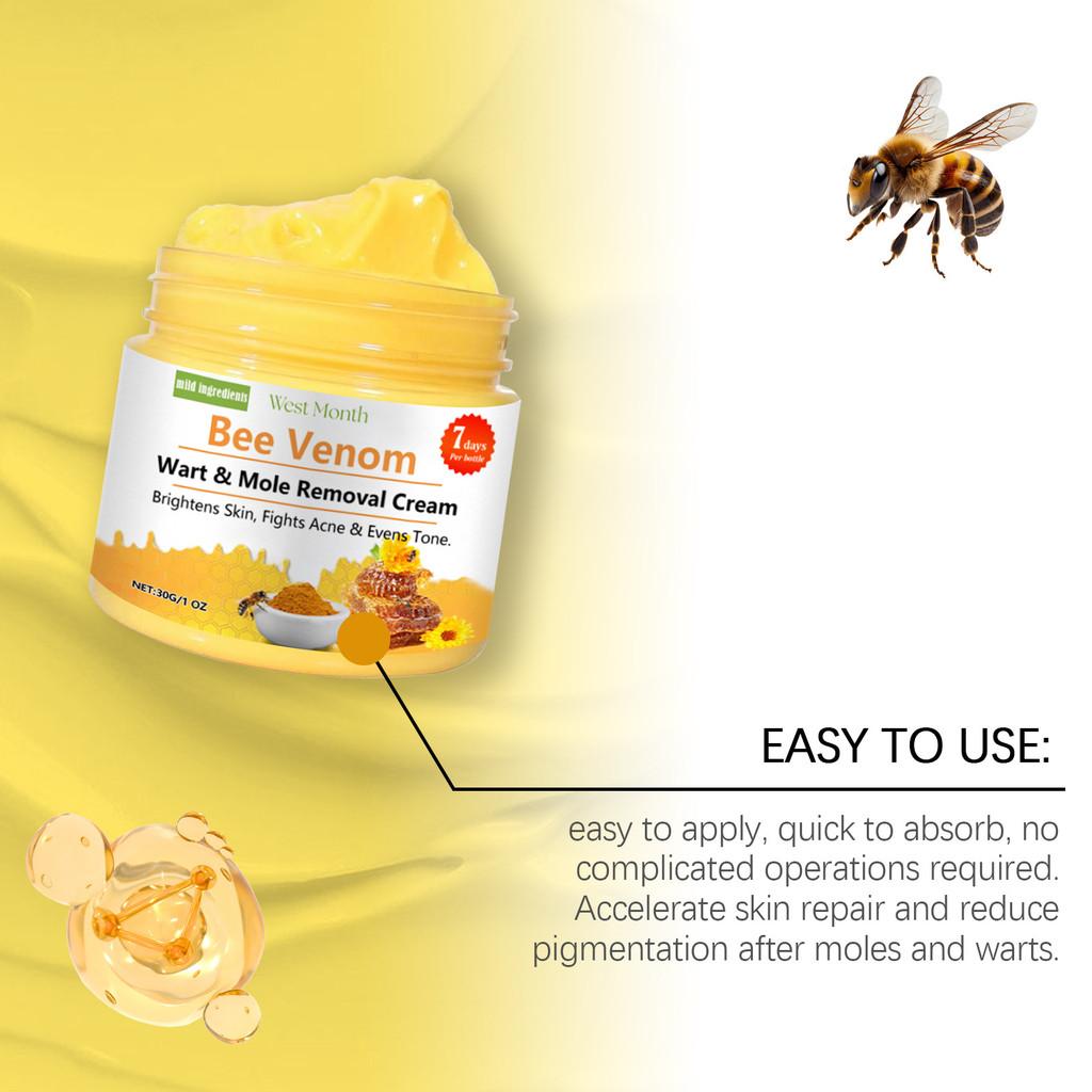 Premium West Month Bee Venom Care Cream For Gentle Skin Cleansing And Smoothness