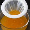 100/200/300/400 Mesh bucătărie reutilizabilă nailon filtru strecurătoare sită sită alimentară Mesh filtre lingură pentru lapte cafea iaurt