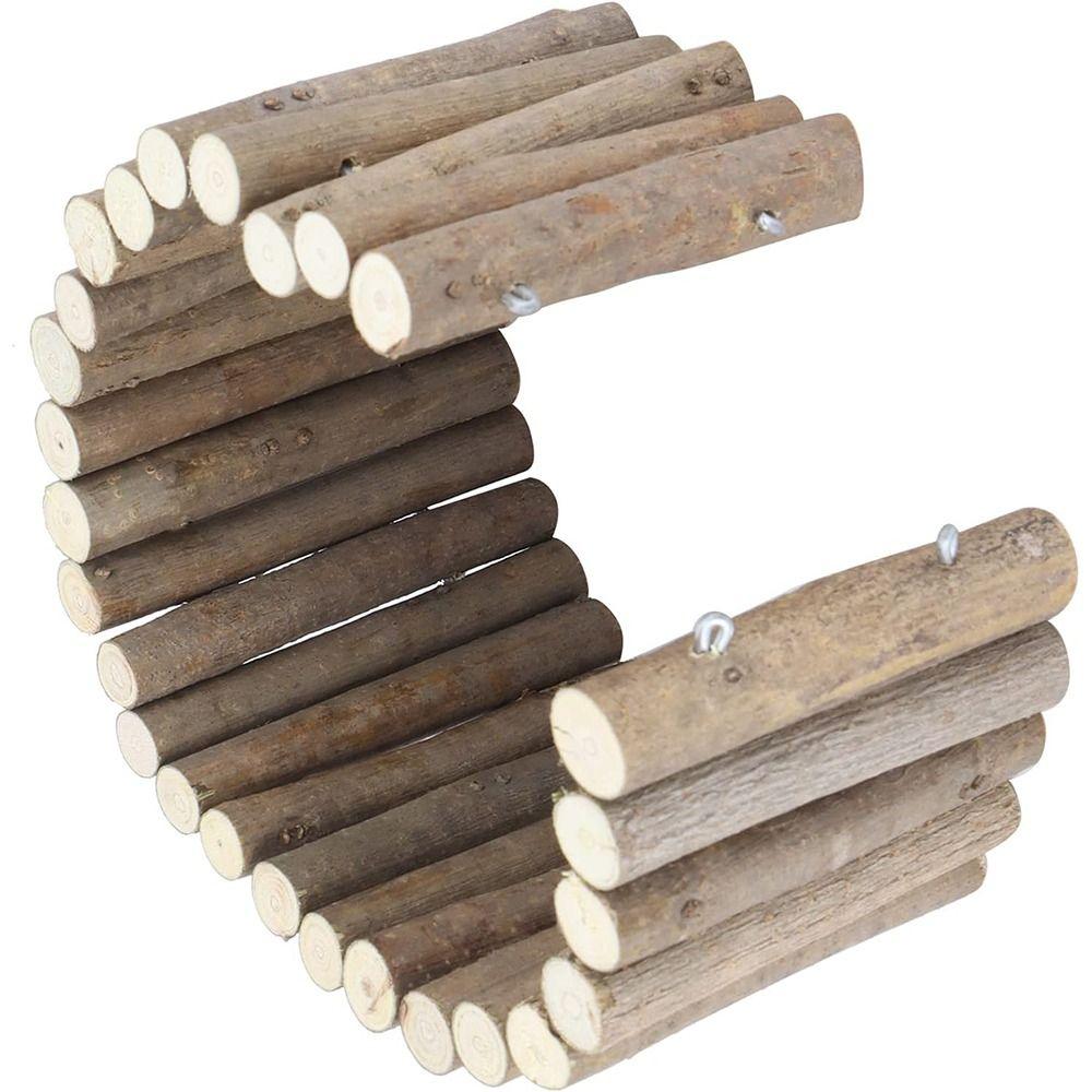 Standing Guinea Pigs Door Fence Flexible Hamster Wooden Bridge Pet Supplies   Ferret