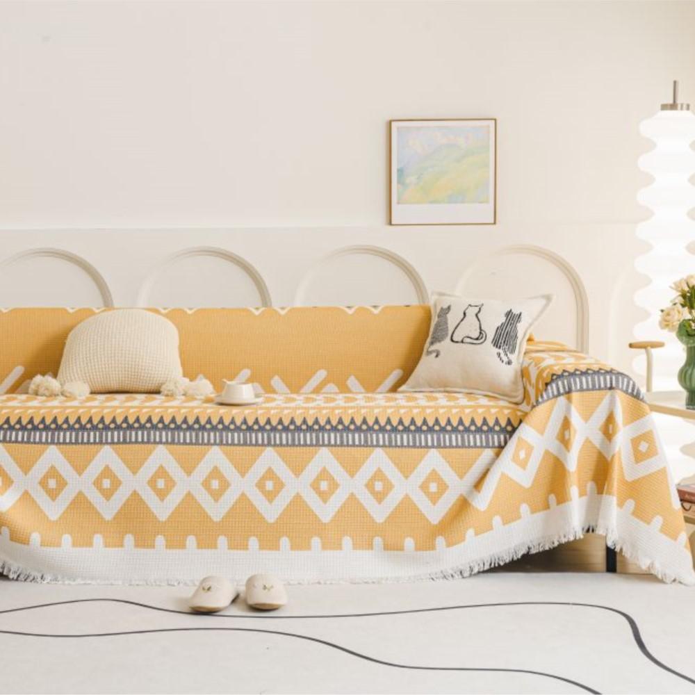 Bohemia Sofa Cover Throw Blankets for Living Room Position Modern Throw Camping Picnic Blanket Cover Waffle Fundas Sofas