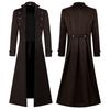 Mens Vintage Victorian Steampunk Jacket Gothic Renaissance Medieval Frock Coat Cosplay Halloween Costume Tailcoat 4 Style