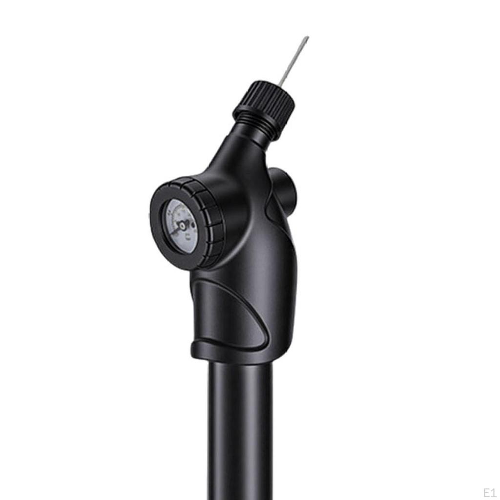 Balls Pump Air Multiporpose Inflator with Pressure Gauge Inflating System for Volleyball