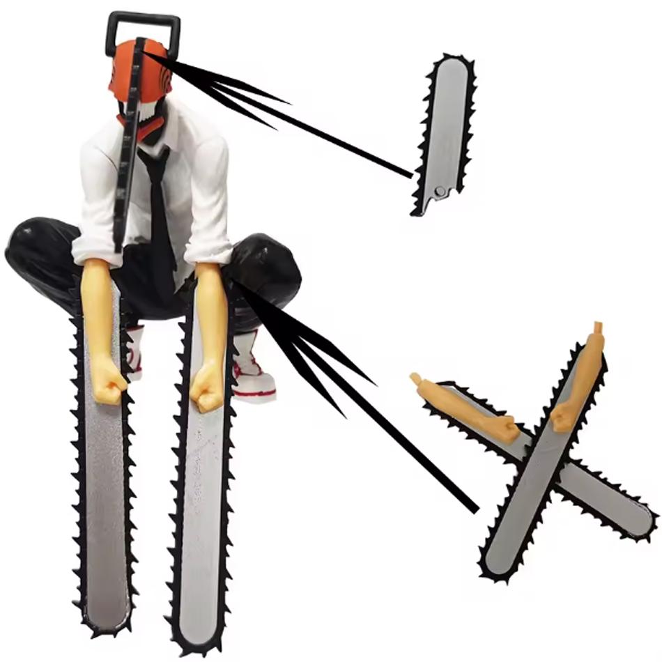 

Фигурка бензопилы Денджи, 18 см, из ПВХ, коллекционная модель для взрослых.