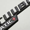 2Pcs TURBO 4MATIC+ Emblem for Mercedes Benz AMG W213 W205 W177 W167 A45S E63S GLE53 Fender Badge Logo Sticker Car Accessories