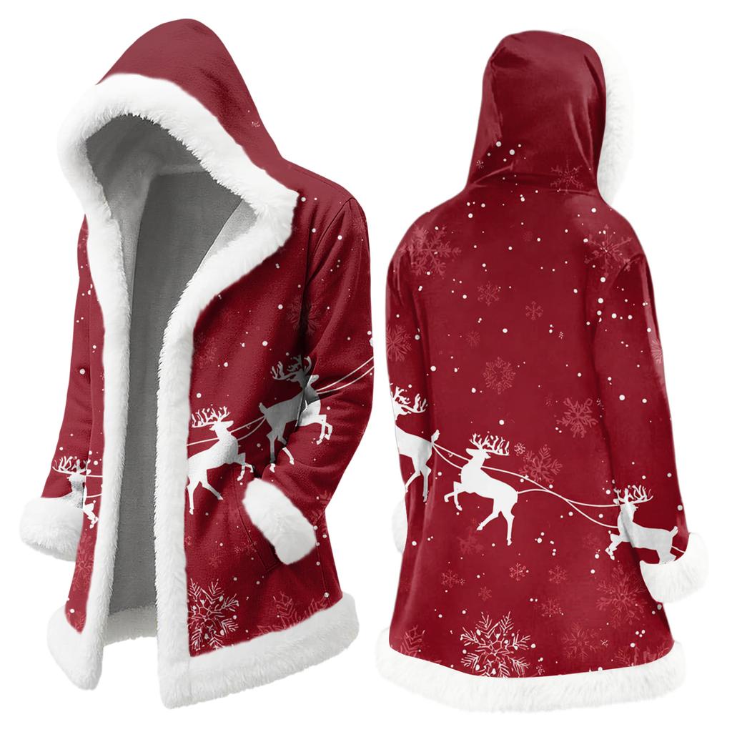 Herren Freizeitjacke mit Weihnachtsdruck