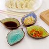 Sushi Leaf Type Kitchen Bowl For Kitchen Sauce Vinegar Kitchen Tool Snack Plate Sauce Dish Dipping Dish Seasoning Plate