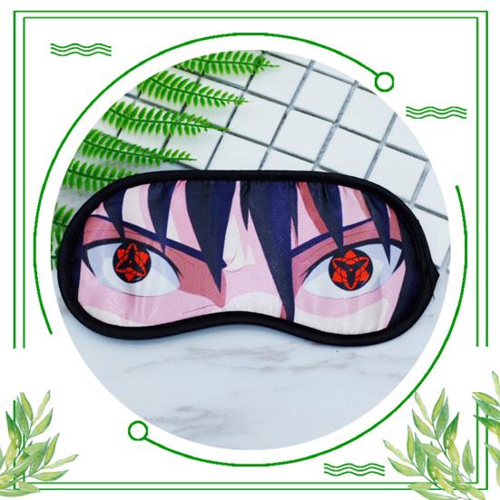 Eye Cover Ultra Soft Casual Elastic Band Anime Demon Slayer Cosplay Travel Relaxed Eyepatch for Light Sleeper