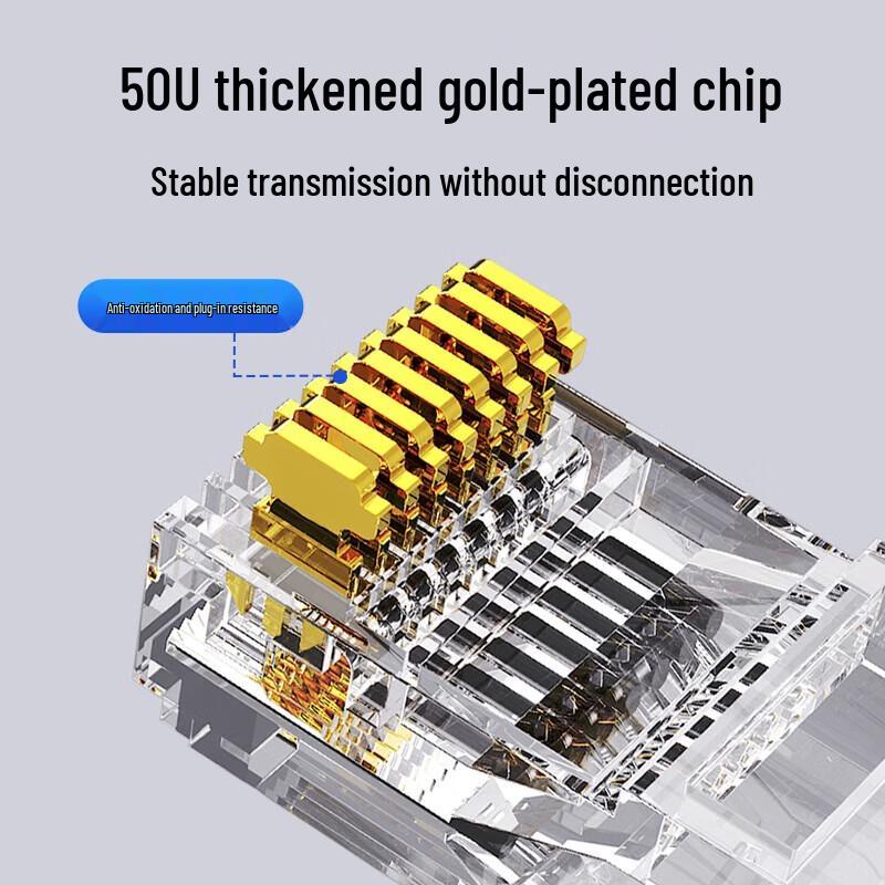 Qishao RJ45 Cat5e/Cat6 Unshielded Network Connector