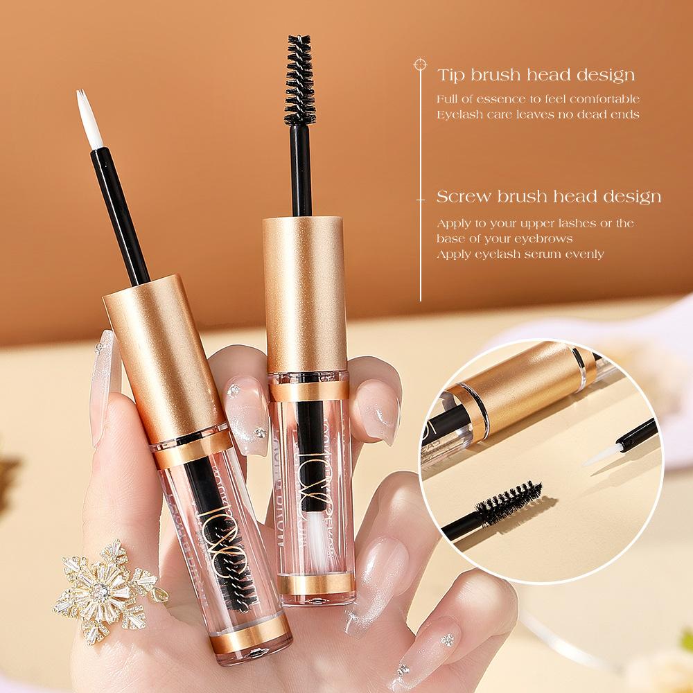Eyelash thickening nutrient liquid + Eyebrow essence to thicken eyelashes.