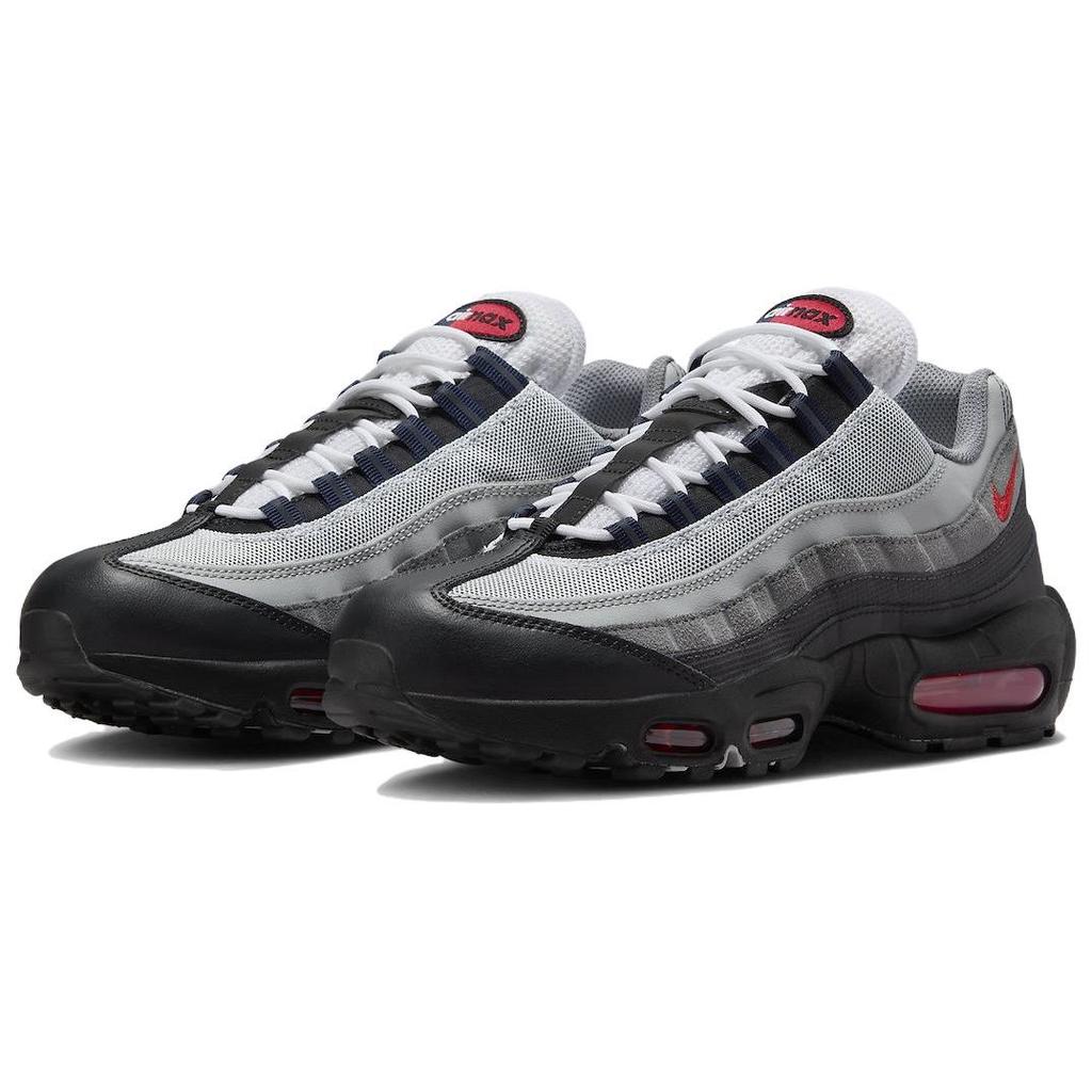 Nike Air Max 95 Smoke Grey Track Red Men Sneakers Black Anthracite DM0011-007