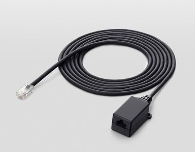 Przewód przedłużający mikrofon Icom 5m czarny OPC-440