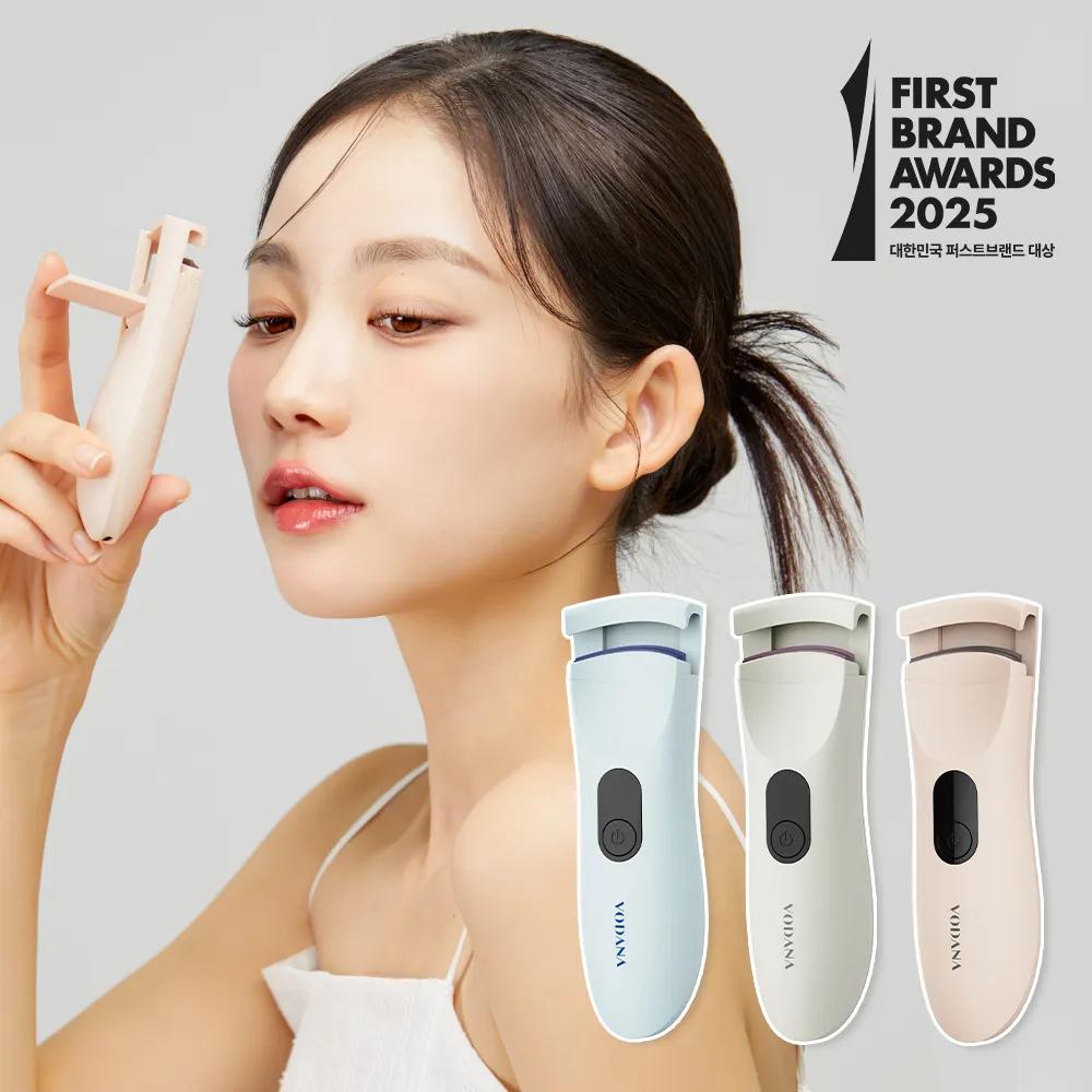 vodana Glam Power Longlasting Heating Eyelash Curler Creamy Blue