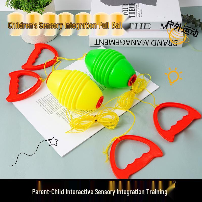 

Pull Ball Toy for Kids: Sensory Integration & Parent-Child Interaction for Kindergarten