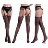 Sexy Women Soft Breathable Fishnet Stockings Tights Hollow Pantyhose Suspenders