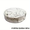 6Pcs/set Round Artificial Leather Coasters Marble Style Drink Coaster For Kinds Of Cup Home Bar Counter Kitchen Dining Table Decor