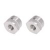 2Pcs Cola Barrel Adapter Distributor Connector Male Thread G5/8 Female Thread 1/4MFL