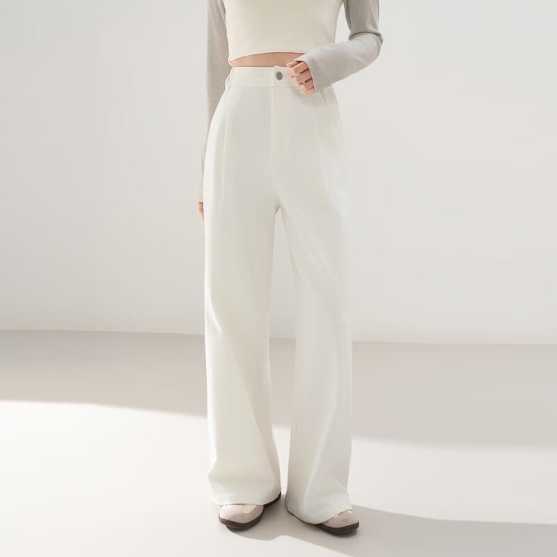 

Ledin 2025 Spring Loose Straight Wide-Leg Trousers L