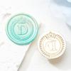 Brass Head Seal Stamp Crown Letters Sealing Wax Stamp for Letter Invitations Decoration English Letters Wax Seal Stamp